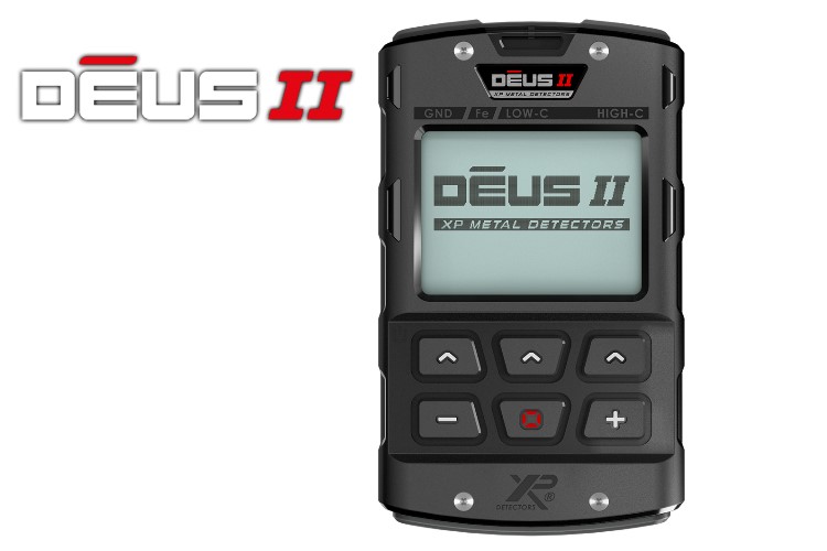 Metalldetektor XP DEUS II 22.5cm Spule mit Funkkopfhörer WS6 & MI-6 Pinpointer & XP Rucksack als Gratiszugabe